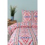 ETEHOMETEX Tek Kişilik Ranforce Pamuklu Lastikli Çarşaflı Nevresim Takımı RUG SOMON 8696474232048